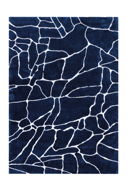 Spinel Bath Rugs | The Bath Fashion Collection, Navy -