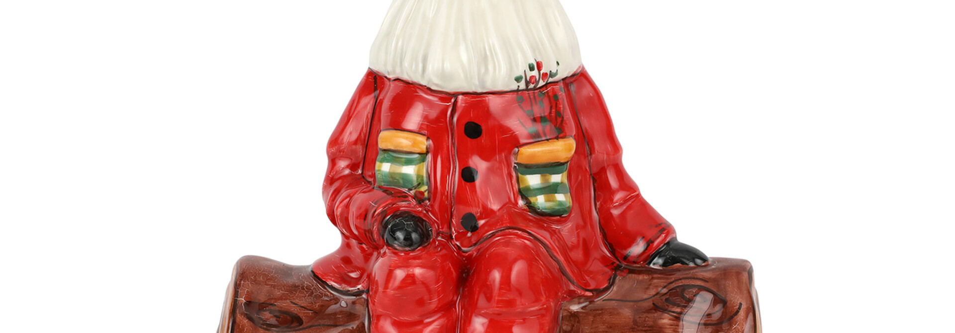 Old St. Nick | The Figural Collection, Babbo Natale - 11.75 Inch x 6.5 Inch x 12.5 Inch