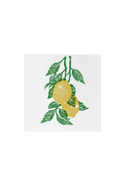 Limoni | The Papersoft Cocktail Napkin Collection, Pack of 20
