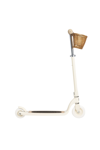 Maxi Scooter | The Kids Collection, Cream - 17.7 Inch x 4.5 Inch x 29.1 Inch