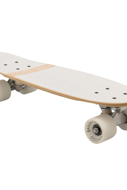 Skateboard | The Kids Collection, White - 21.3 Inch x 6.9 Inch x 4.5 Inch