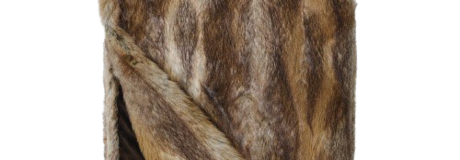 Fisher | The Signature Fur Throw Collection - 60 Inch x 72 Inch