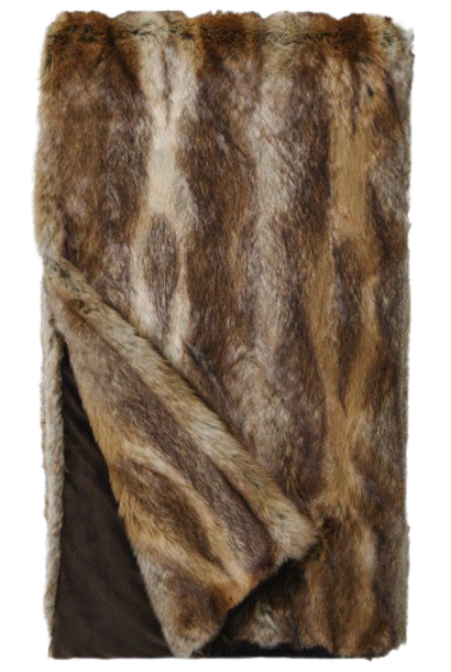 Fisher | The Signature Fur Throw Collection - 60 Inch x 72 Inch