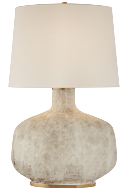 Beton | The Table Lamp Collection, Antiqued White - 35 Inch x 21.5 Inch x 12.5 Inch