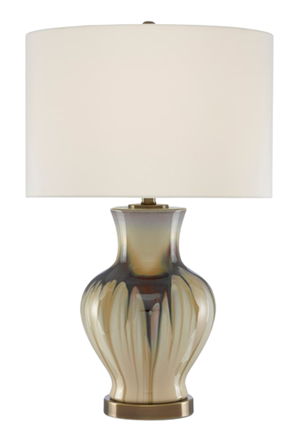 Muscadine | The Table Lamp Collection, Cream Multi - 17 Inch x 17 Inch x 27 Inch