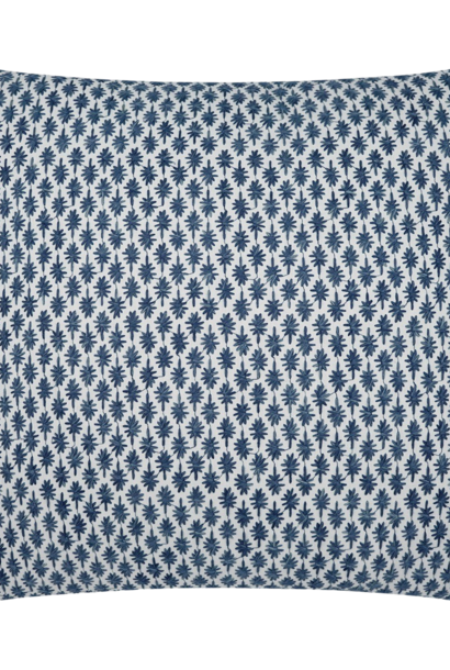 Crest Haven | The Toss Pillow Collection, Indigo - 22 Inch x 22 Inch