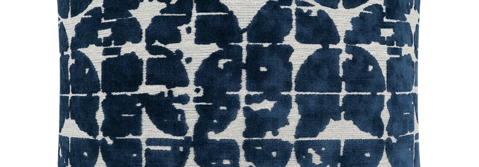 Bravura | The Toss Pillow Collection, Navy - 22 Inch x 22 Inch