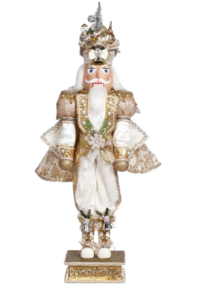 Merry Christmas | The Mark Roberts Limited Edition Nutcracker Collection, White - XX Inch x XX Inch x 32 Inch
