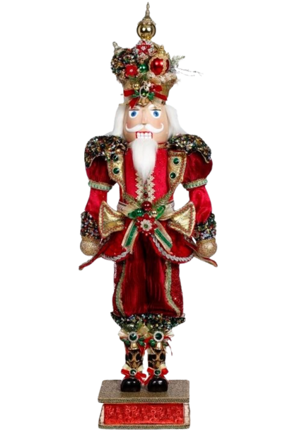 Deck the Halls | The Mark Roberts Limited Edition Nutcracker Collection, Red Multi - XX Inch x XX Inch x 32 Inch