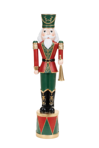 Oliver | The Holiday Nutcracker Collection, Green - XX Inch x XX Inch x 19 Inch