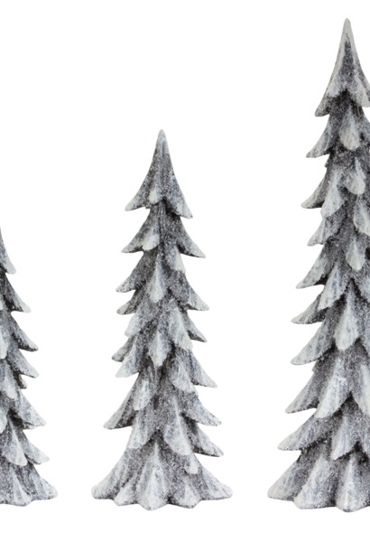 Towering Pines | The Holiday Tree Collection, Frosted - 15 Inch x 18.5 Inch, & 24 Inch
