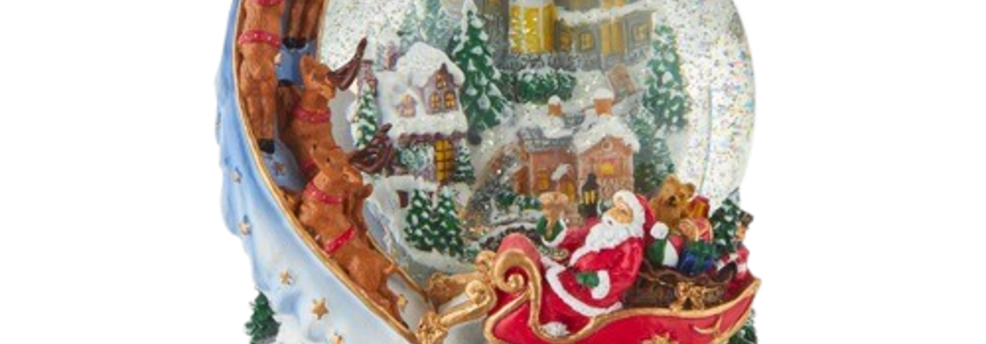 Out for Delivery | The Lighted Snow Globe Collection, Multi - 5.75 Inch x 5.75 Inch x 7.5 Inch