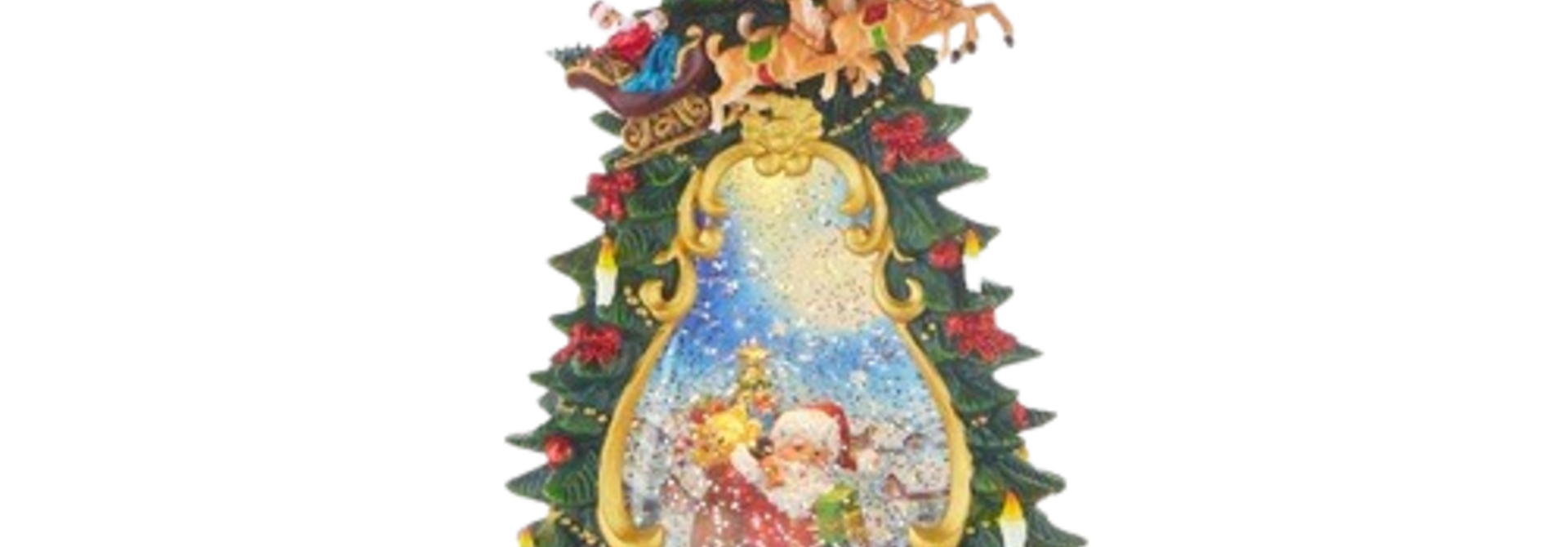 Down We Go | The Lighted Snow Globe Collection, Multi - 7 Inch x 4 Inch x 13.75 Inch