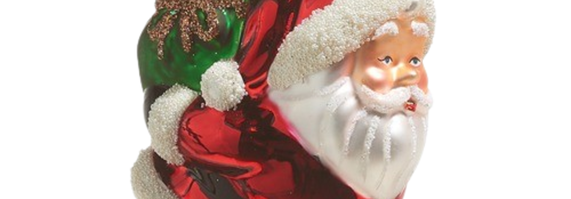 Christmas Surprise | The Holiday Ornament Collection, Red & Green - 4.25 Inch x 2.25 Inch x 5 Inch