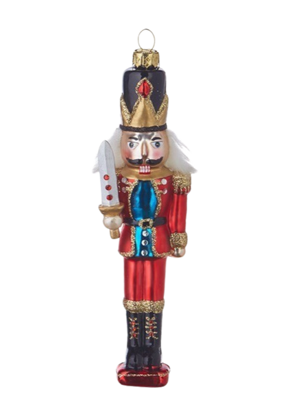 Friedrich Nutcracker | The Holiday Ornament Collection, Red - 2 Inch x 1.5 Inch x 6.5 Inch