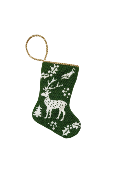 Blitzen the Buck | The Bauble Stocking Collection - 4.25 Inch x 6 Inch