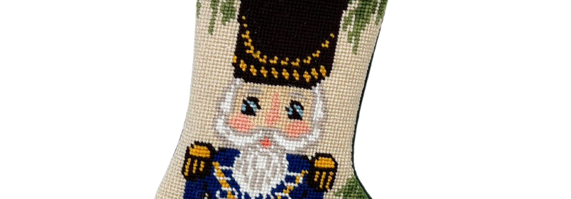 Nutcracker in Blue | The Bauble Stocking Collection - 4.25 Inch x 6 Inch