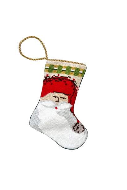 Santa in Twigs | The Bauble Stocking Collection - 4.25 Inch x 6 Inch