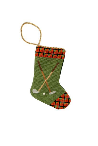 Tee Time Tiding | The Bauble Stocking Collection - 4.25 Inch x 6 Inch