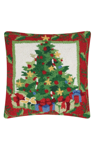 Christmas Morning | The Holiday Pillow Collection, Multi - 18 Inch x 18 Inch