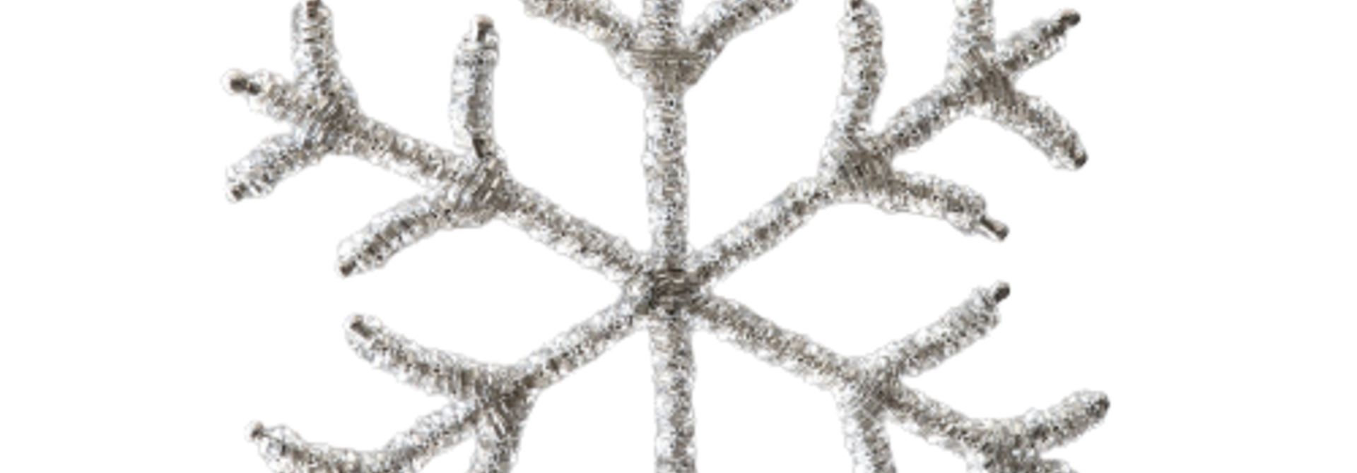 Jeweled Snowflake No. VII | The Holiday Ornament Collection - 5.5 Inch x 6.25 Inch x .25 Inch