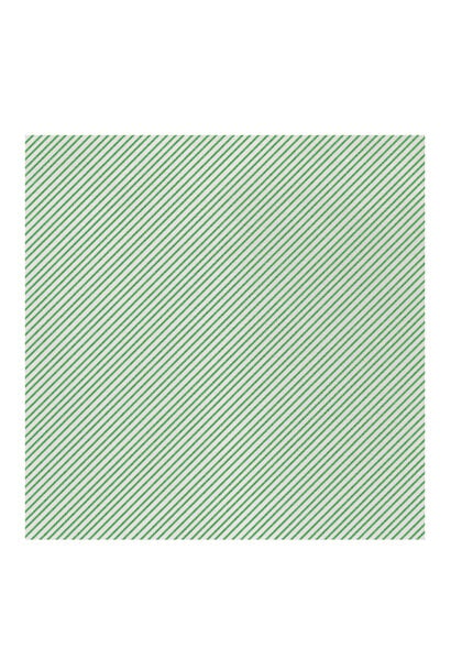Seersucker Stripe | The Papersoft Dinner Napkin Collection Dinner Napkins - Pack of 50 Green