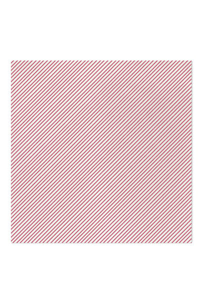 Seersucker Stripe | The Papersoft Dinner Napkin Collection Pack of 50, Red