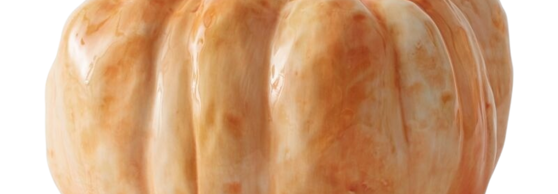 Artisan Pumpkin | The Fall Collection, Orange - 10.5 Inch x 10.5 Inch x 8 Inch