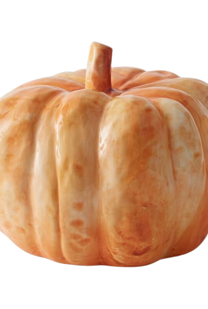 Artisan Pumpkin | The Fall Collection, Orange - 10.5 Inch x 10.5 Inch x 8 Inch