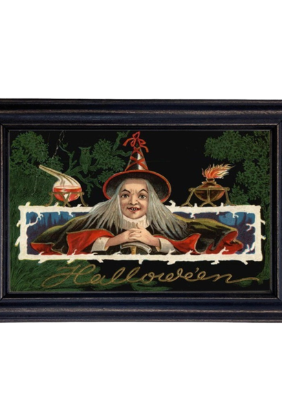 Halloween Witch | The Decorative Tray Collection, Multi - 14 Inch x 8.5 Inch x 1.625 Inch