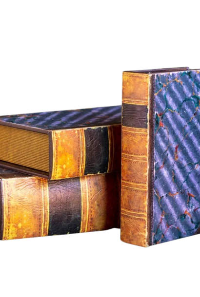 Artemis | The Decorative Book Collection, Navy Multi - 12 Inch x 8.5 Inch x 3 Inch
