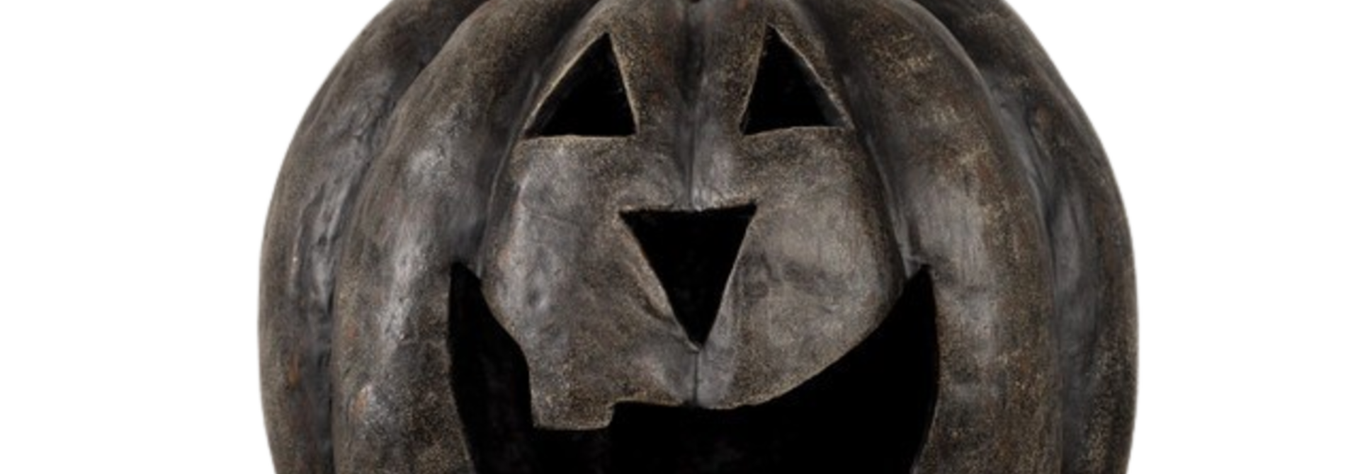 Jack O' Lantern | The Fall Collection, Black - 12 Inch x 12 Inch x 15 Inch