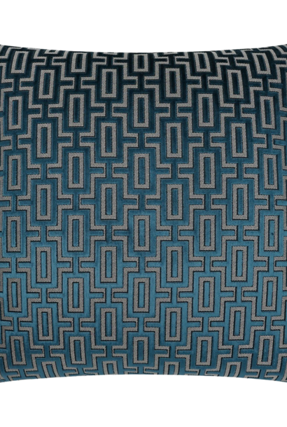 Bergman | The Toss Pillow Collection, Sapphire - 22 Inch x 22 Inch