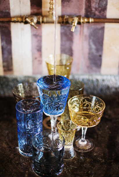 Barocco | The Amber Glassware Collection,