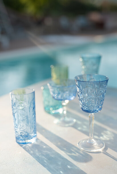 Barocco | The Light Blue Glassware Collection,