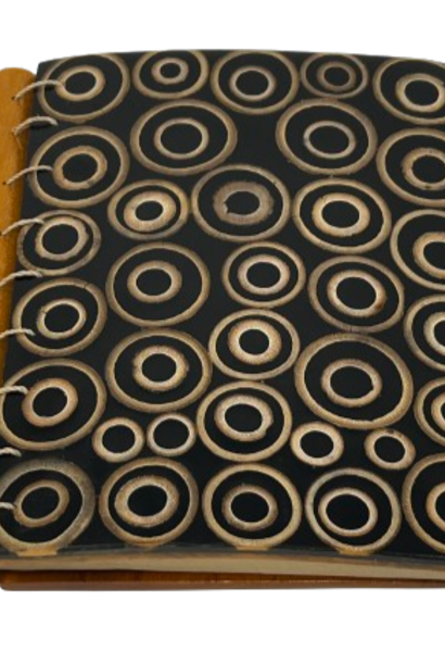 The Big Dot | The Wooden Journal Collection, Multi - 7.5 Inch x 8.5 Inch x 1.75 Inch