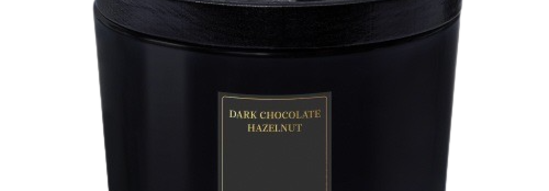 Dark Chocolate Hazelnut | The Fragrance Collection, 3-Wick Candle - 4.75 Inch x 4.75 Inch x 3.75 Inch