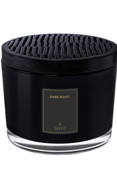 Dark Roast | The Fragrance Collection, 3-Wick Candle - 4.75 Inch x 4.75 Inch x 3.75 Inch