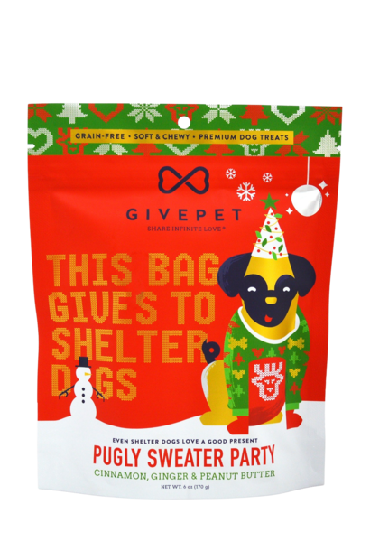 Pugly Sweater Party | The Pet Treat Collection - 6 oz