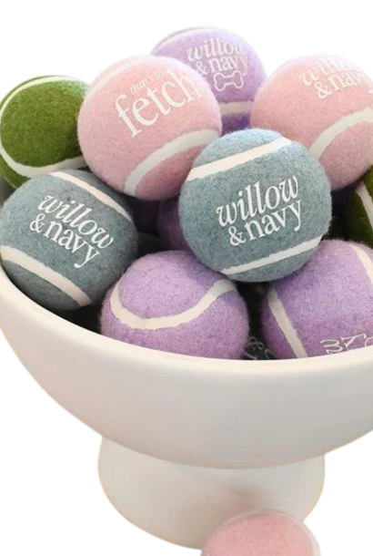 Tennis Balls | The Pet Collection, Multi - Set of 4