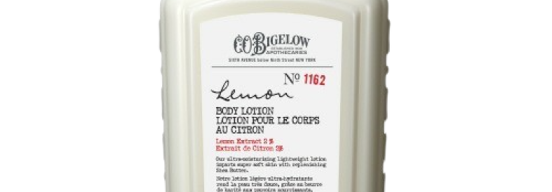 Body Lotion | The C.O. Bigelow Collection, Lemon - 10 Oz
