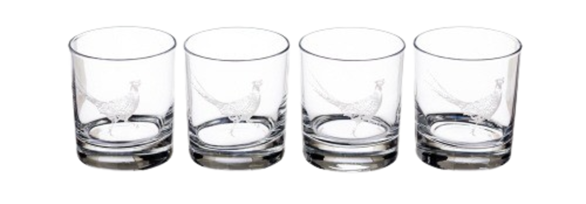 Pheasant | The Glassware Collection,Tumbler - Set of 4