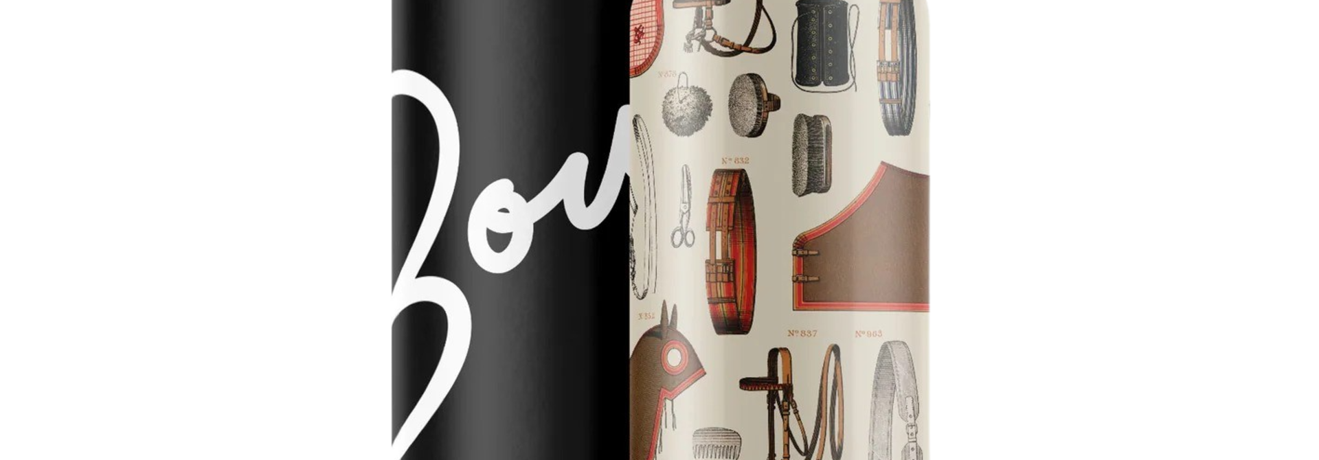 Bits & Bridles | The Water Bottle Collection, Tan - 25 Oz
