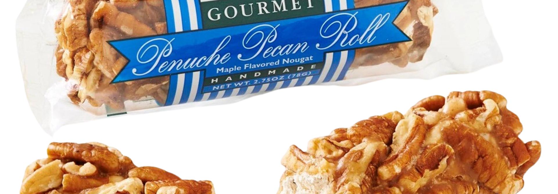 Penuche Pecan Log Roll | The Holiday Candy Collection - 2.75 Oz