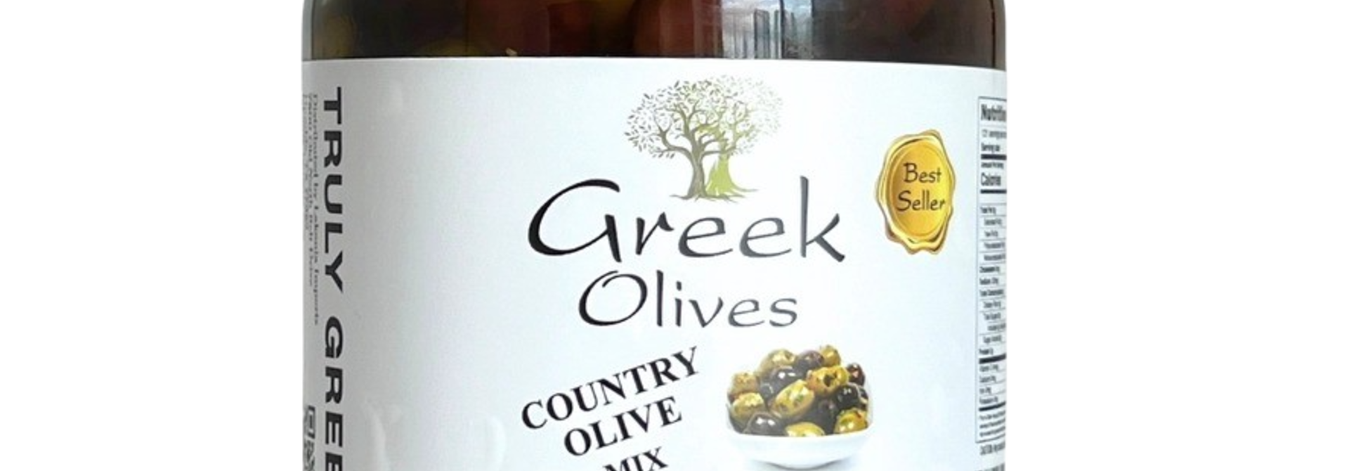 Country Olive Mix | The Greek Olive Collection - 64Oz
