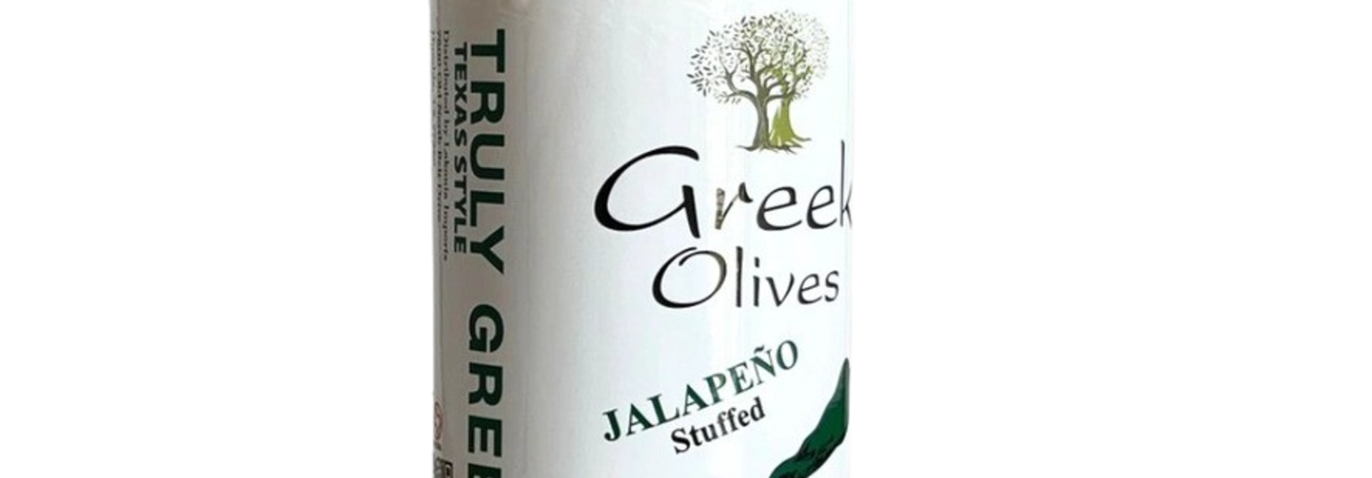 Jalapeno Stuffed Olives | The Greek Olive Collection - 10 Oz