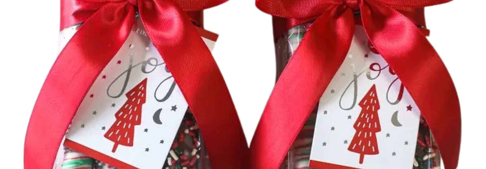 Milk & White Chocolate Covered Holiday Pretzel Rods | The Holiday Candy Collection - 8 Piece