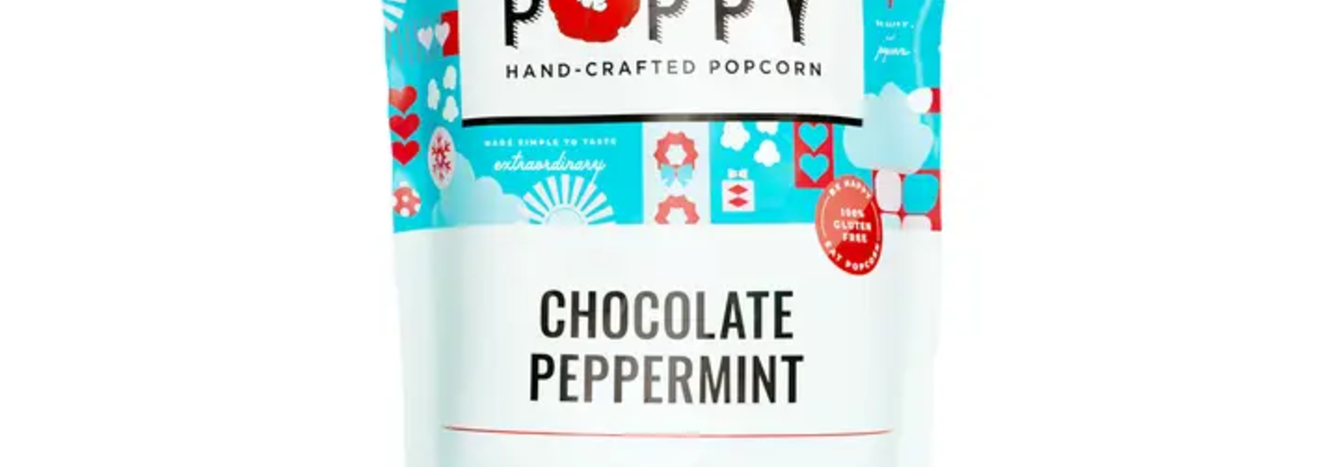Chocolate Peppermint Bark | The Gourmet Popcorn Collection, Holiday Market Bag
