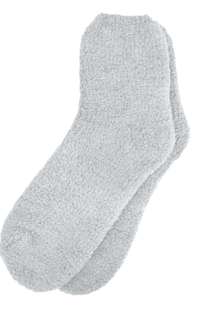 Kashwere | The Women's Solid Sock Collection, Ice Blue - One Size Fits Most