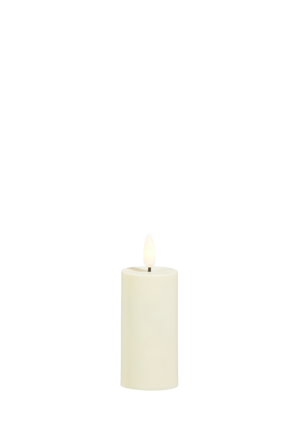Flameless Candle | The Holiday Candle Collection, Ivory - 1.5 Inch x 1.5 Inch x 3 Inch